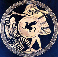 Persian-Greek duel