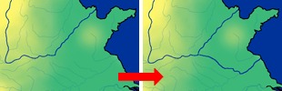 Yellow River split